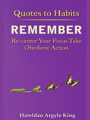 cover image of Quotes to Habits  Remember